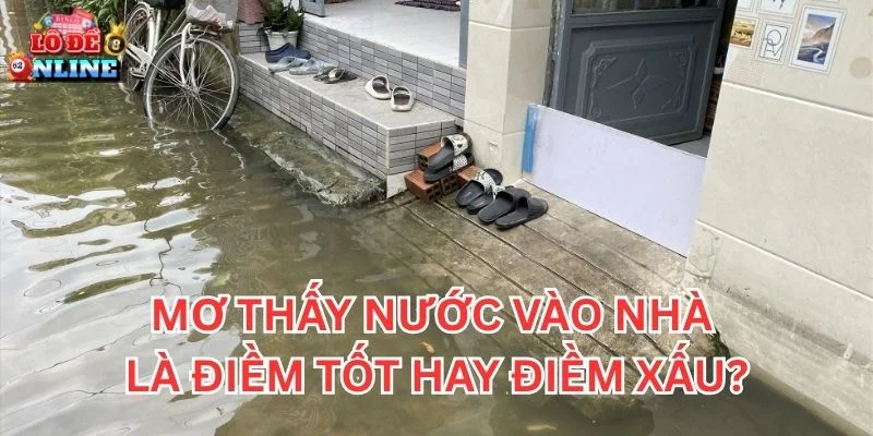 Mơ Thấy Nước Vào Nhà là điềm tốt hay điềm xấu?