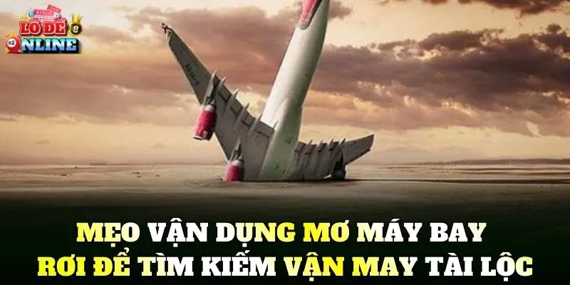 Mẹo vận dụng mơ máy bay rơi để tìm kiếm vận may tài lộc