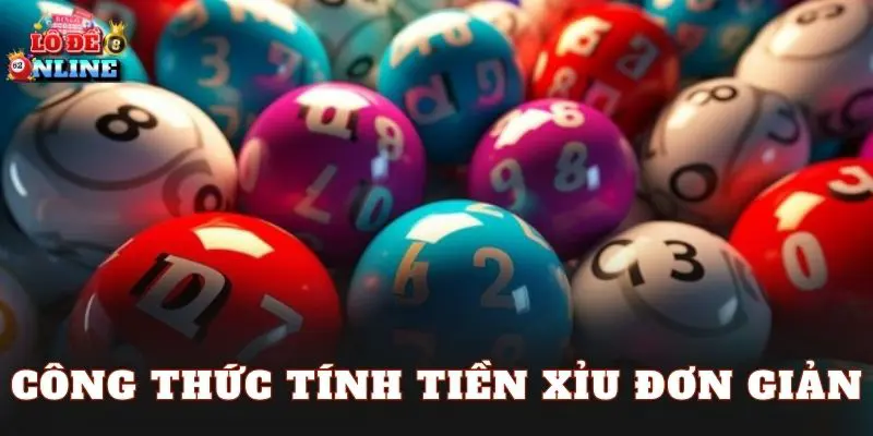 Công thức tính tiền xỉu đơn giản