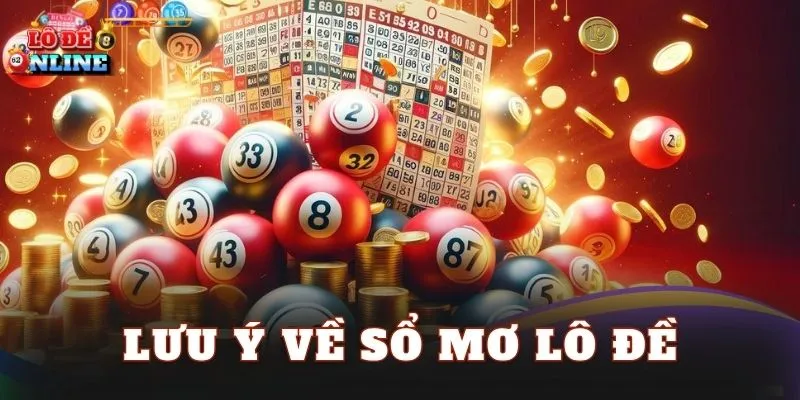 Lưu ý về sổ mơ lô đề